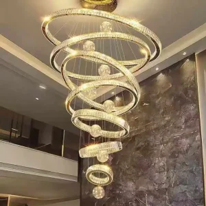 VER2349 New Design Indoor Decoration Large Luxury LED Crystal
