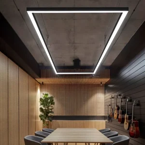 VER2399 Indoor Decorative Lighting Rectangles Long Pendant