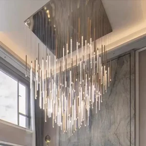 VER2343 Luxury LED Long Chandelier